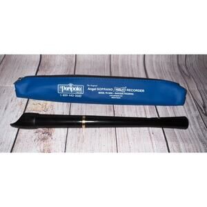 Peripole Angel Soprano Halo Recorder Model PB6000 with case